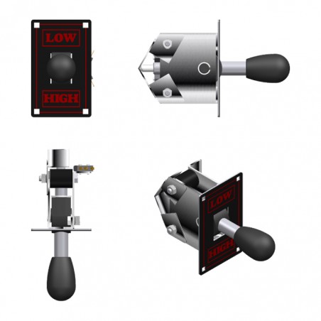 Cambio de Marchas Normal UP/DOWN con Micro CM/UD-M y pomo estándar
