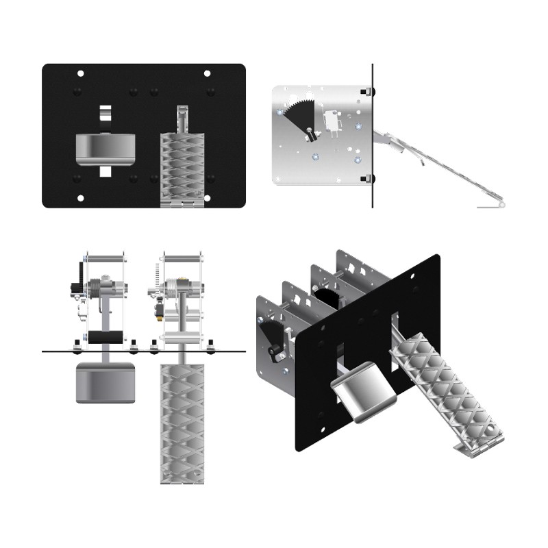 PEDAL DOBLE MIXTO PE/DM-M