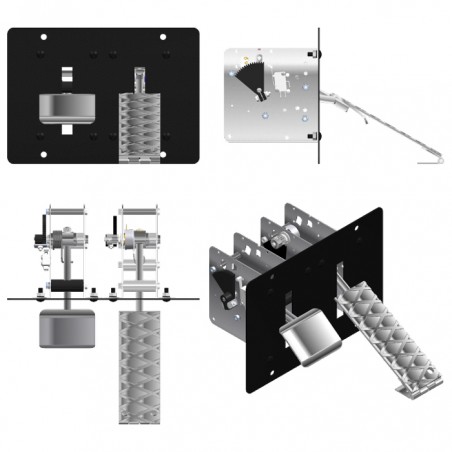 PEDAL DOBLE MIXTO CON MICRO Y POTENCIÓMETRO PE/DM-PM