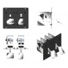 PEDAL DOBLE-2 CON MICRO Y POTENCIÓMETRO PE/D2-MP