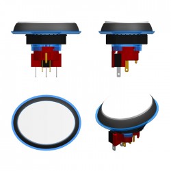 PULSADOR OVL/SM4-22 HALO