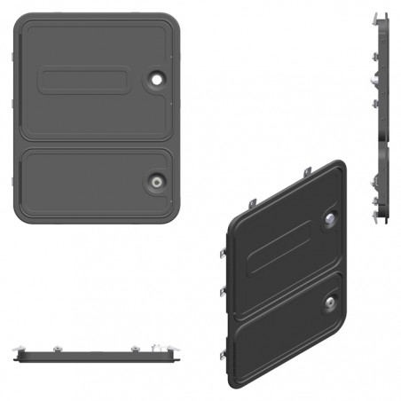 Double Standard Door PU/STD