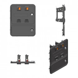 Double Standard Door PU/STD