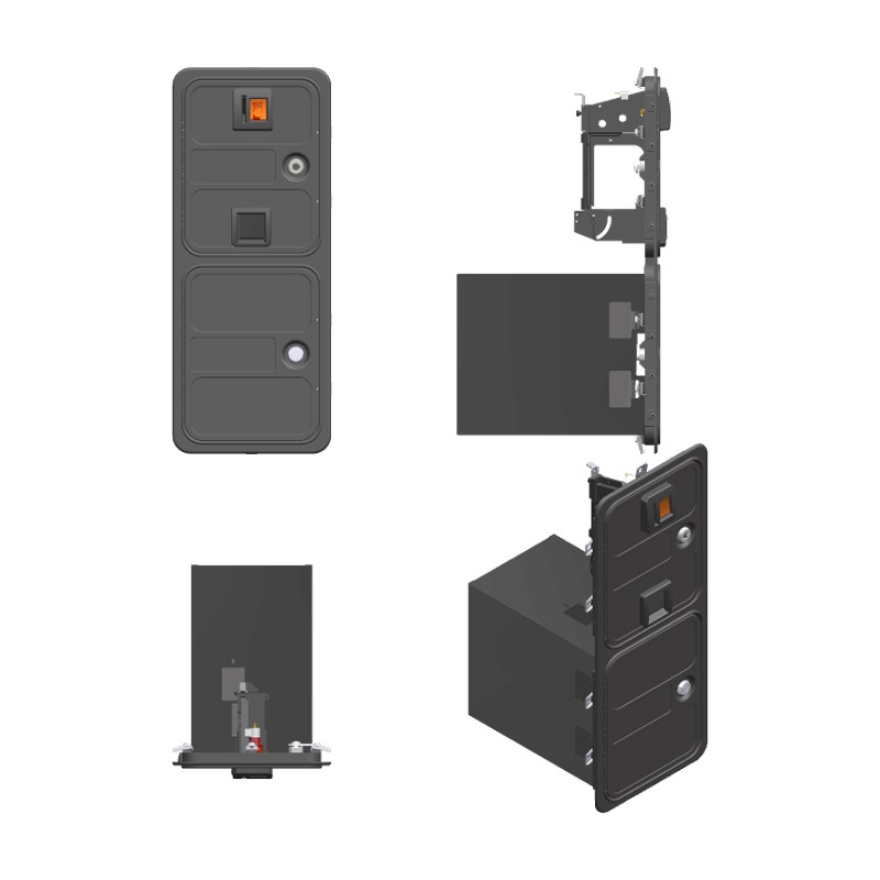 Double Small DoorPU/MED