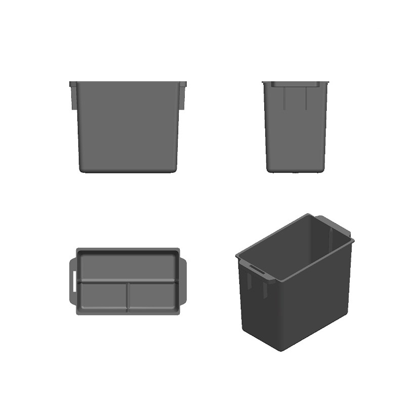 Plastic Cash Box Standard With Edge C/SPR