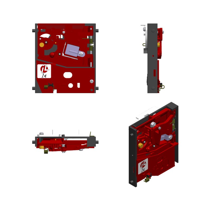 Plastic Coin Acceptor Europe SM/PE
