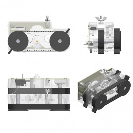 Motor Vending Doble Micro Recto MV/D-R