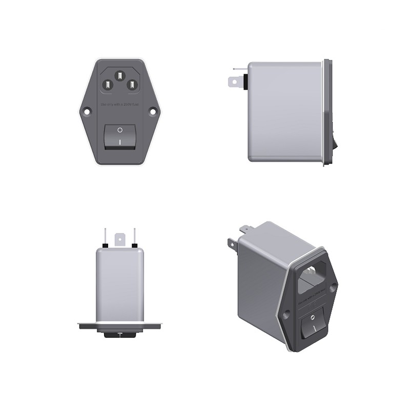 Compact Filter 6A, With Switch. Homologated.