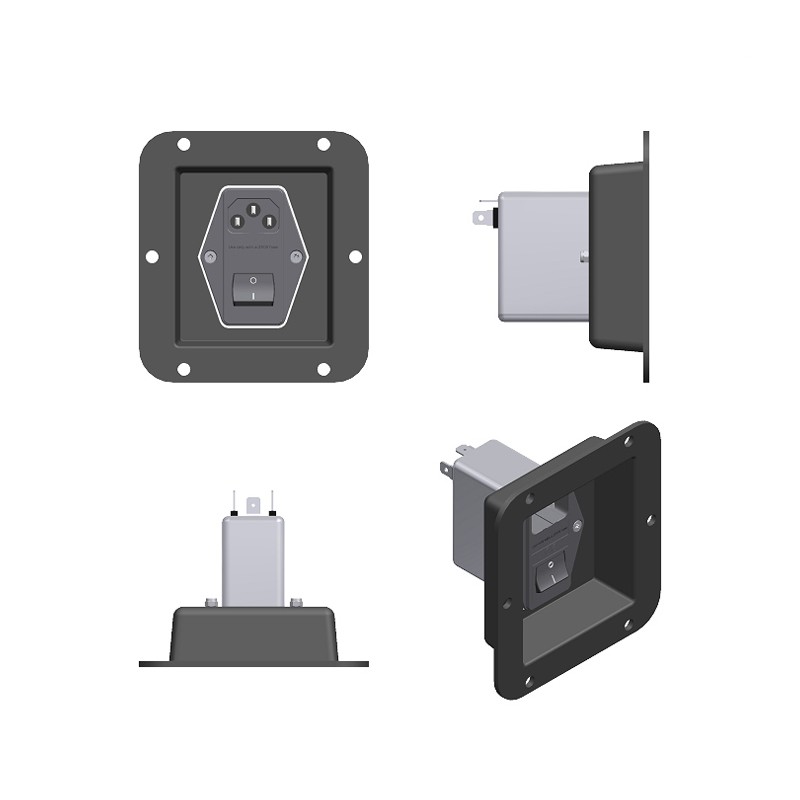 Compact Filter 6A. With Switch and Large Box.