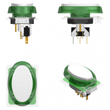 Pulsador ELLP/S-SM Halo Circulante