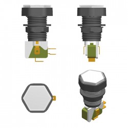 Pulsador Hexagonal