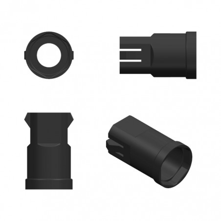 Llave Para Pulsador SM4-22 Tuerca y Clip