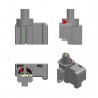 PORTAMICRO SM4-22 MICRO OMRON LED BLANCO CONECTOR 7 PINES