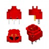 PORTAMICROS SM4-22 MICRO MINI 5 TERMINALES LED BLANCO
